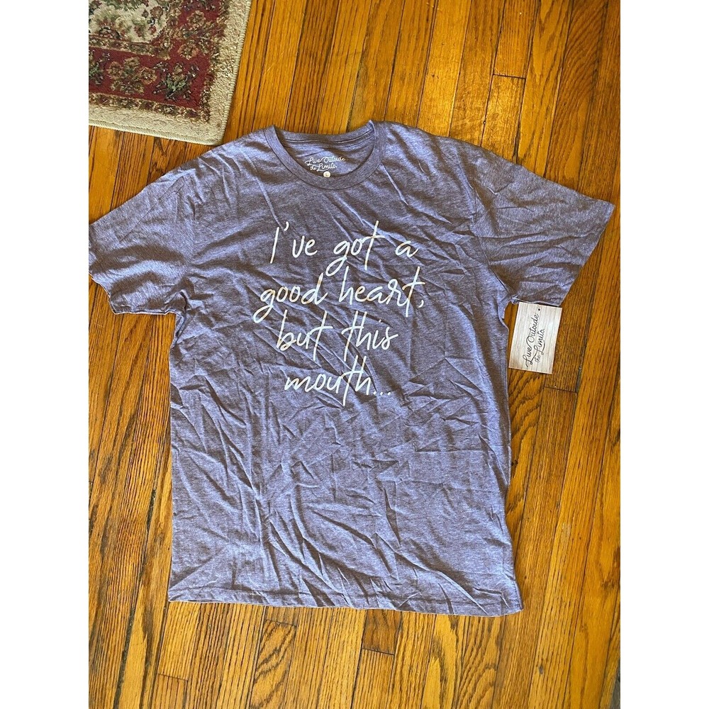 NWT Live Outside The Limits Soft T Shirt Women’s Large Purple